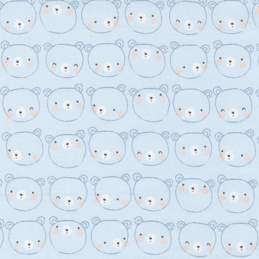 Dreaming Bears on Blue