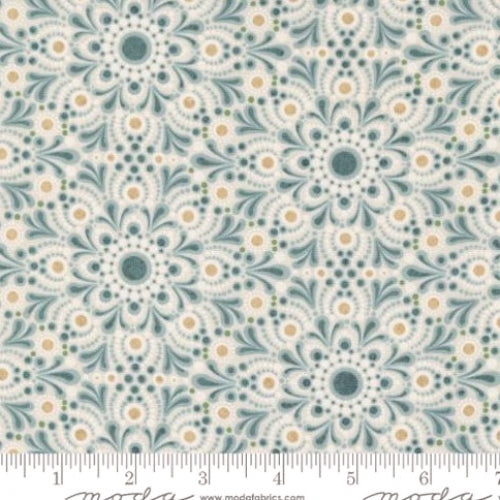 Floral Damask in Frost
