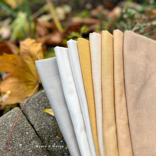 Buttercup Blossoms Woven Bundle | Fat Quarter Bundle