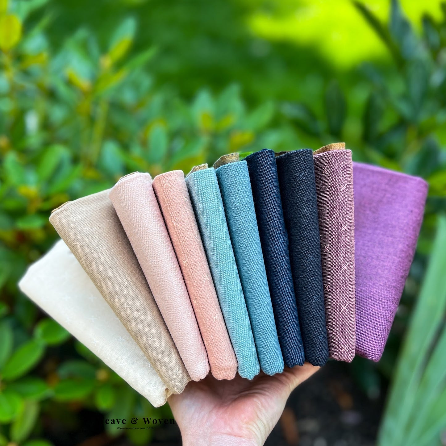 Rustic Wedding Woven Bundle | Fat Quarter Bundle