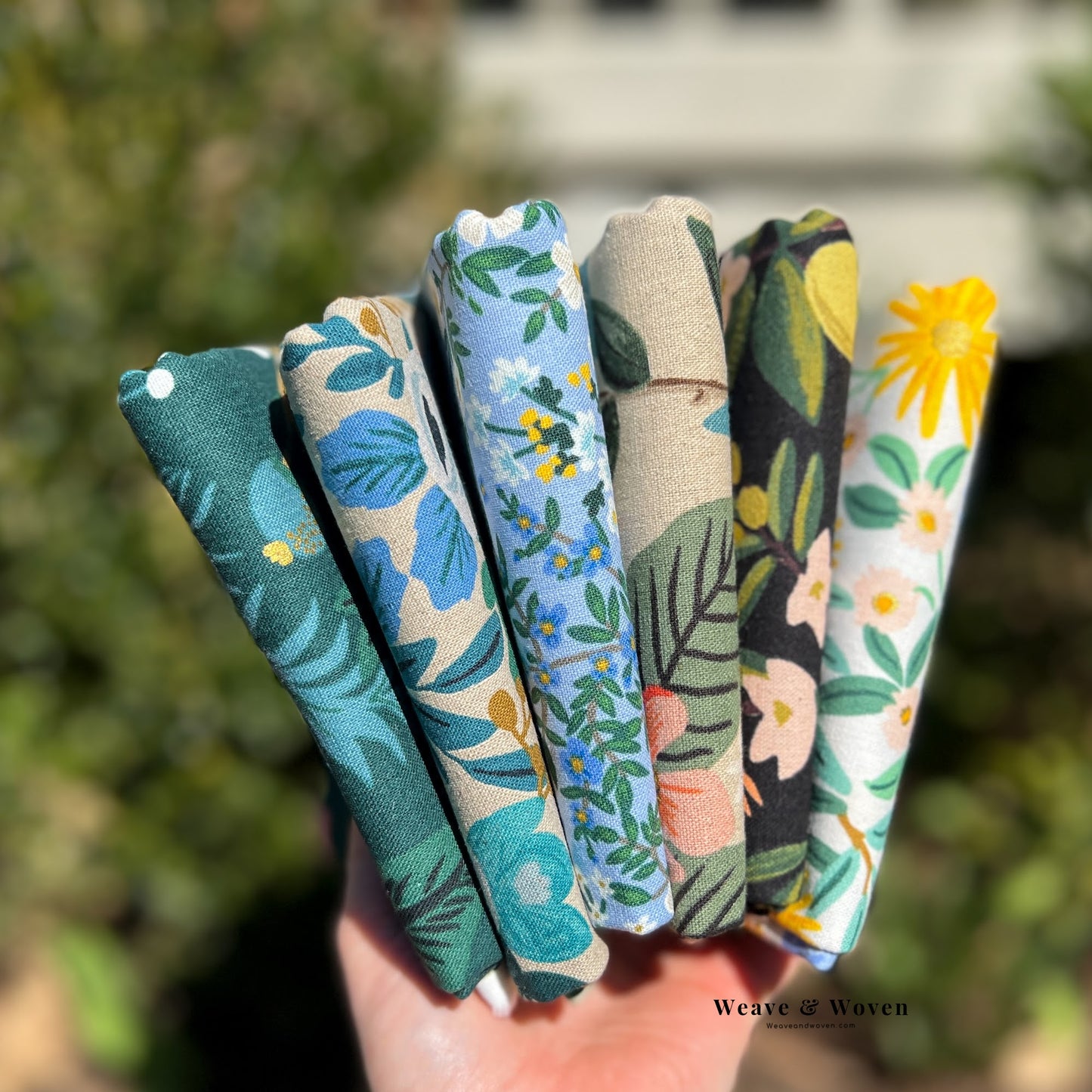 French Garden Rifle Paper Co Canvas | Fat Quarter Bundle