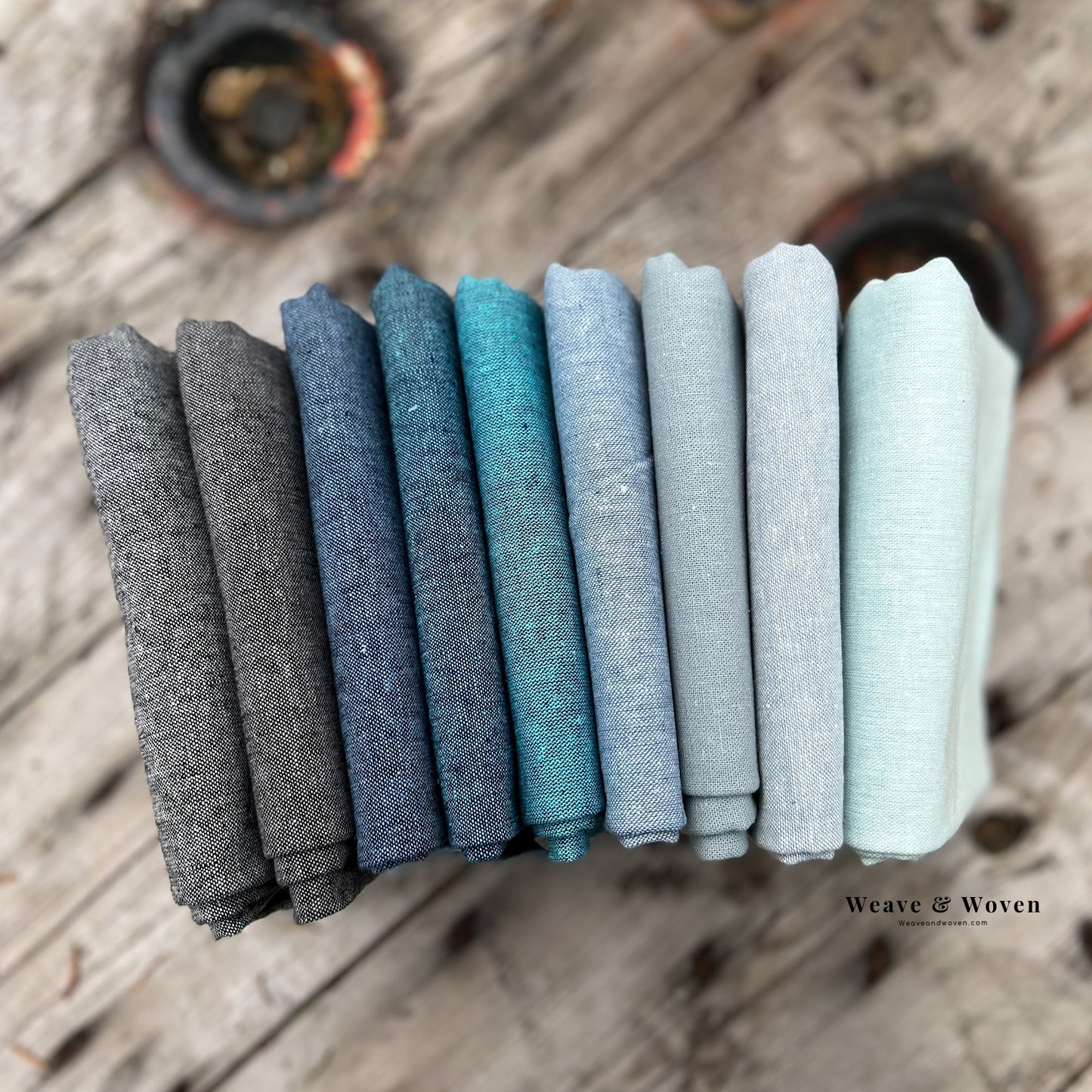 Frosted Texture Bundle | Essex Yarn Dye | Fat Quarter Bundle