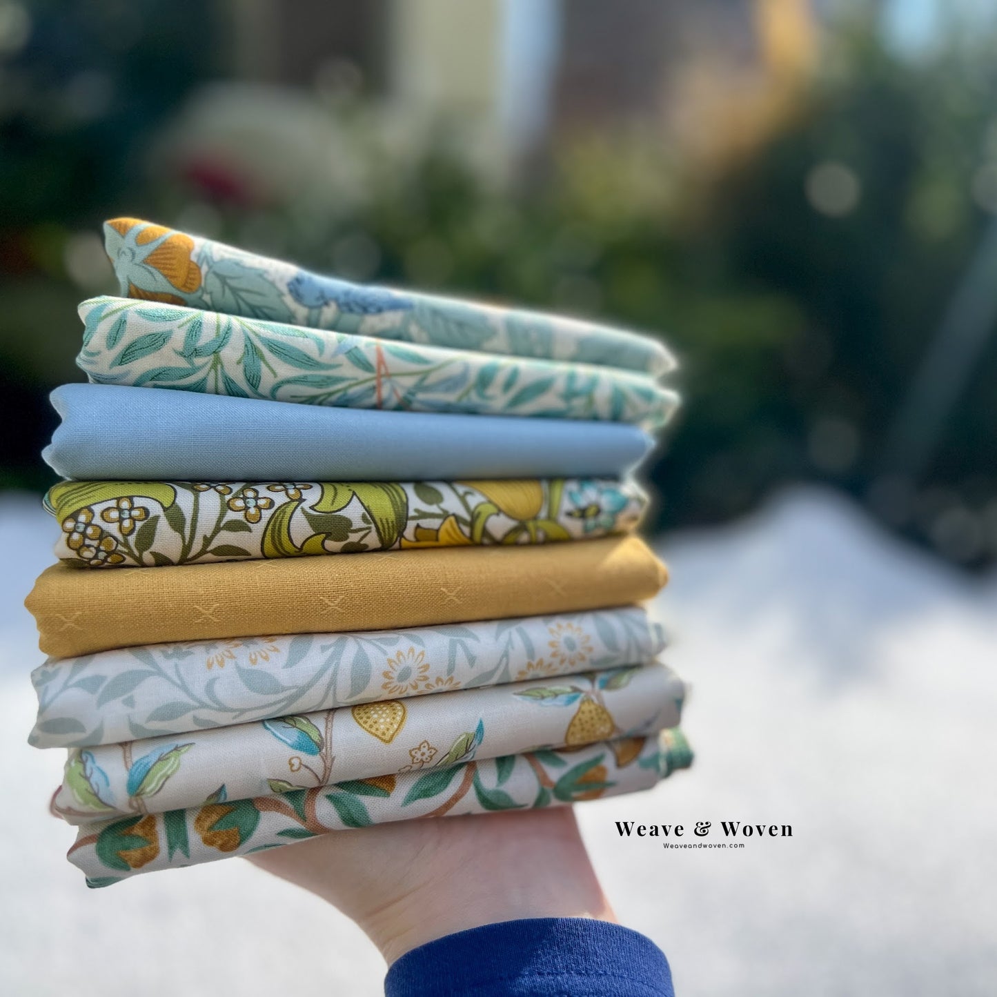 Lemon Grove, William Morris & Co. | Fat Quarter Bundle - Weave & Woven