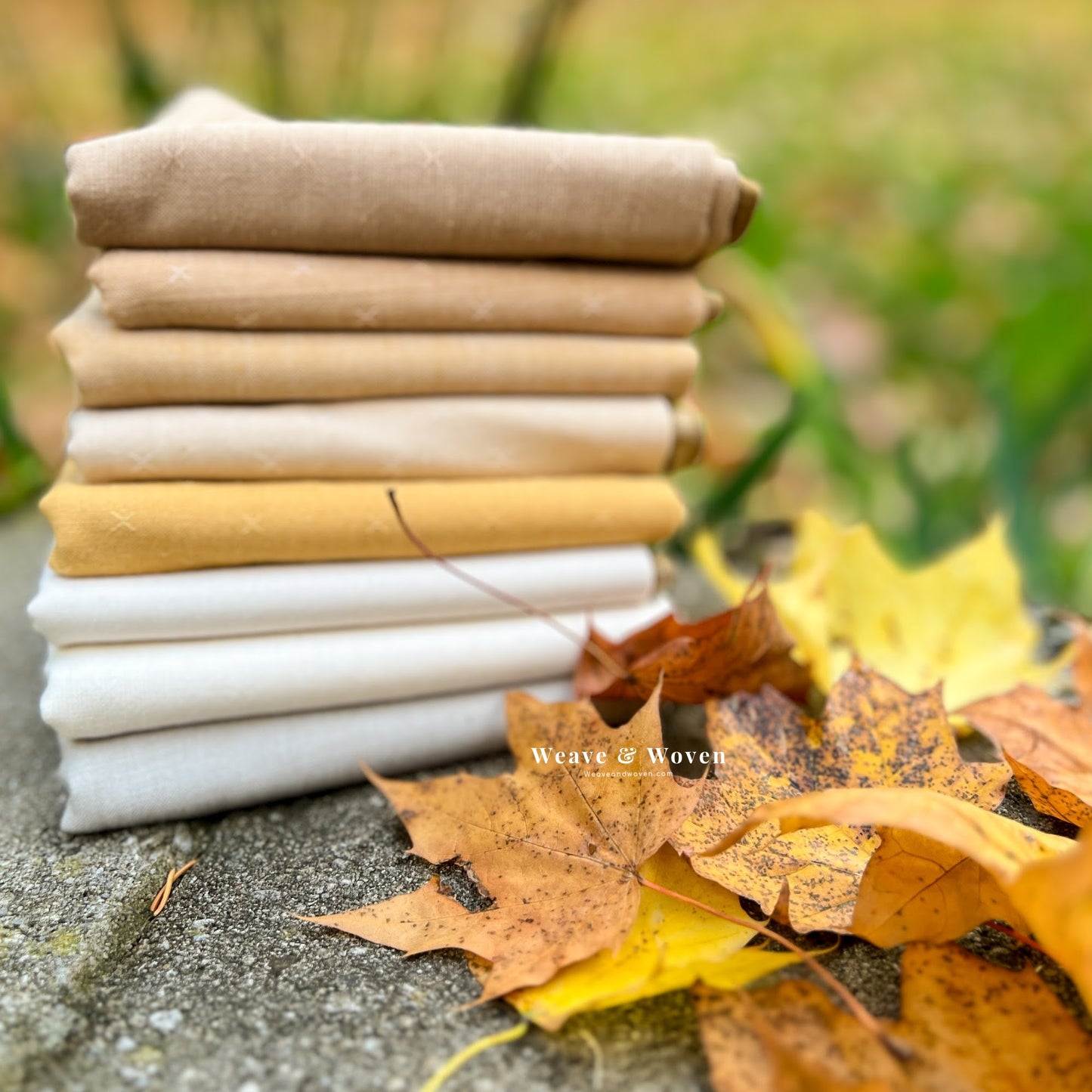 Buttercup Blossoms Woven Bundle | Fat Quarter Bundle