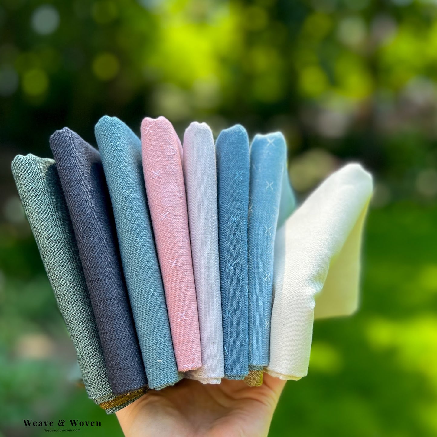 Rose Sky Woven Bundle | Fat Quarter Bundle