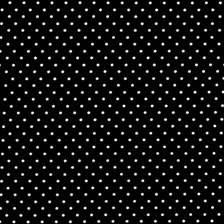 Pinhead Dots on Black - Weave & Woven