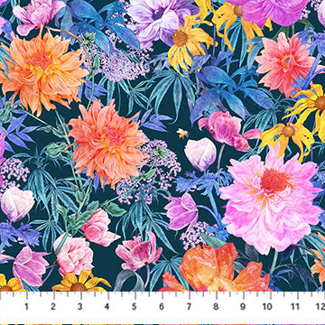 Garden Party in Teal