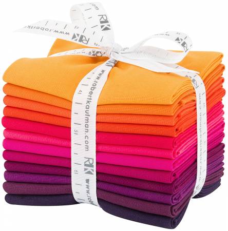 Birds of Paradise Kona Cotton Bundle | Fat Quarter Bundle - Weave & Woven