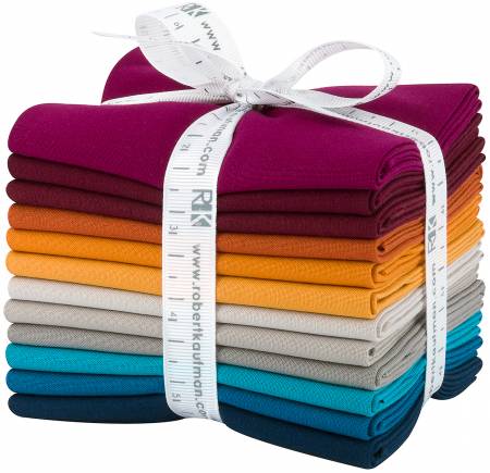 Tuscan Kona Cotton Bundle | Fat Quarter Bundle - Weave & Woven