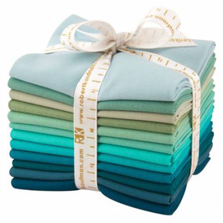 Midnight Oasis Kona Cotton Bundle | Fat Quarter Bundle