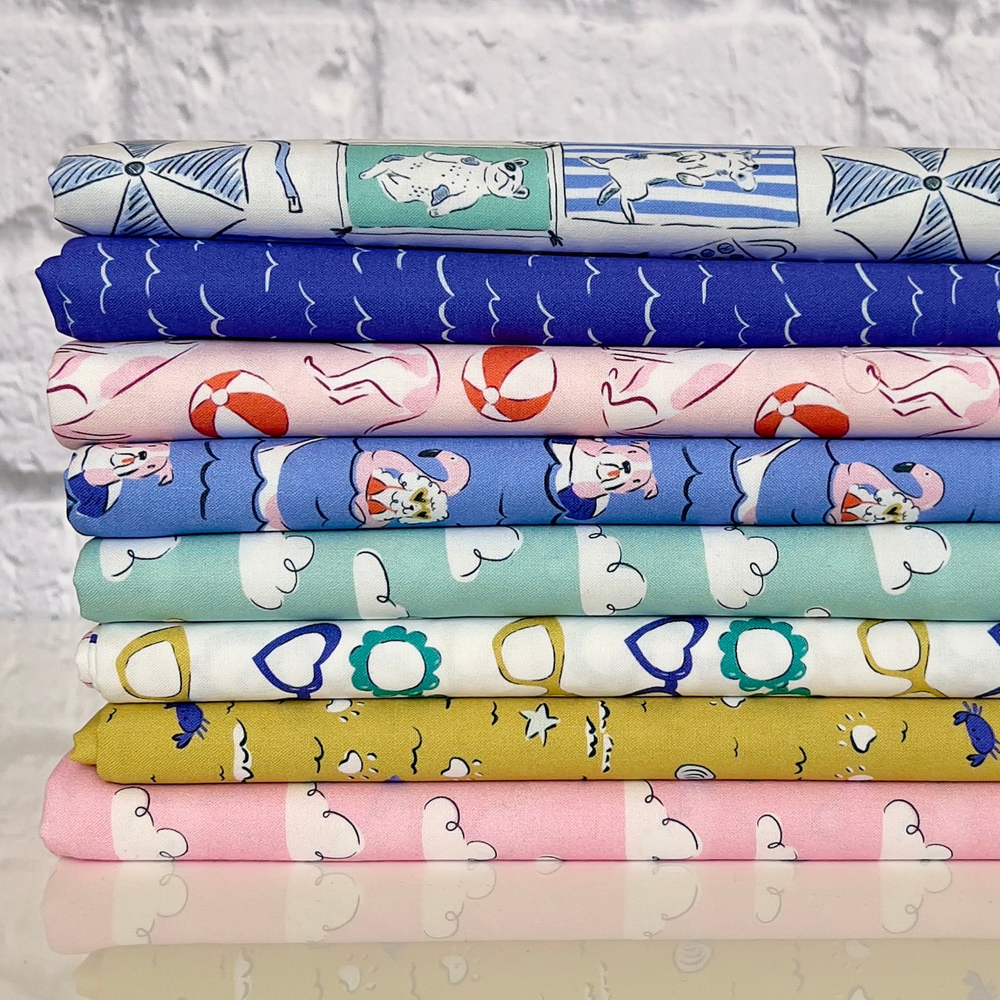Beach Ball Dogs in Pink | Organic