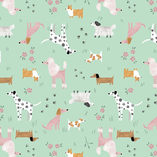 Mutts About You in Green