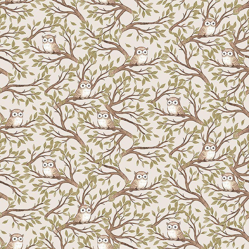 Owls in Taupe