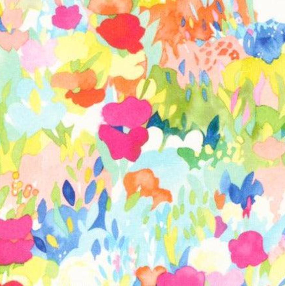 Whimsy Wonderland Florals in Rainbow
