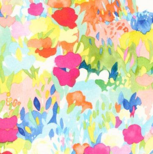 Whimsy Wonderland Florals in Rainbow