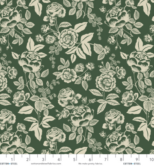 English Rose in Hunter and Cream