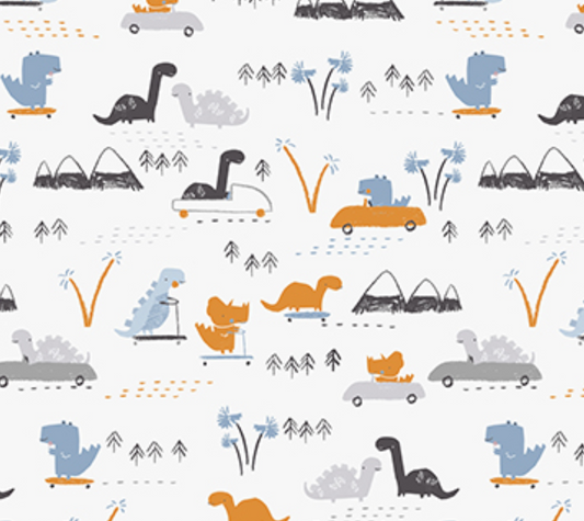 Dino Town on White