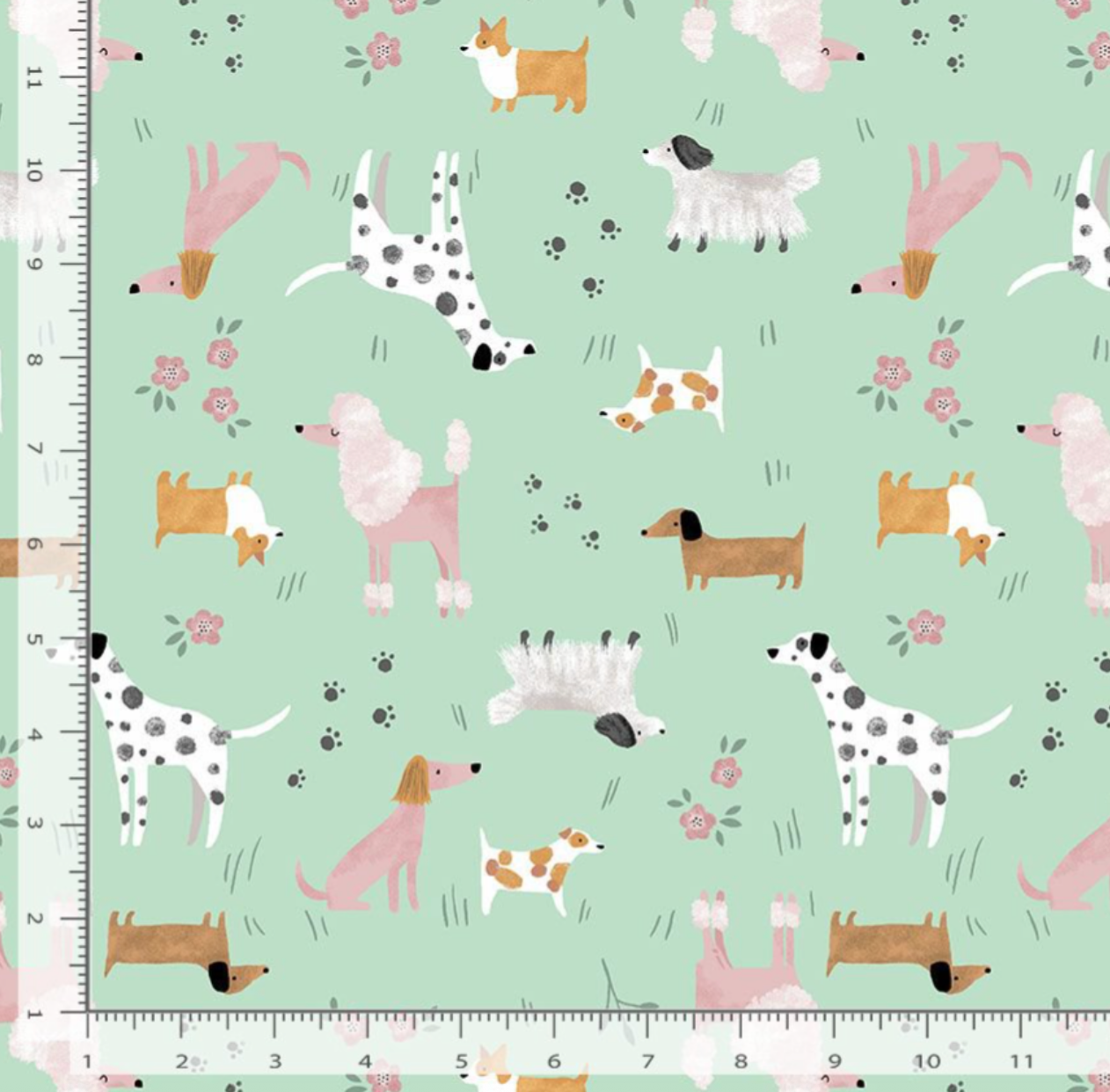 Mutts About You in Green