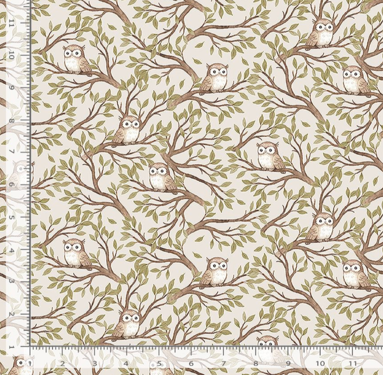 Owls in Taupe