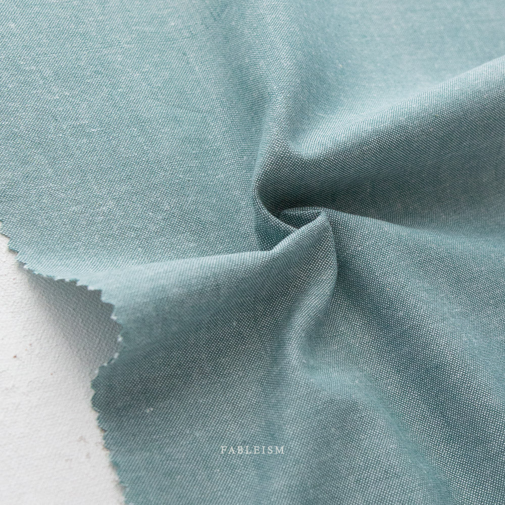 Bay Leaf | Remnant 31"| Everyday Chambray