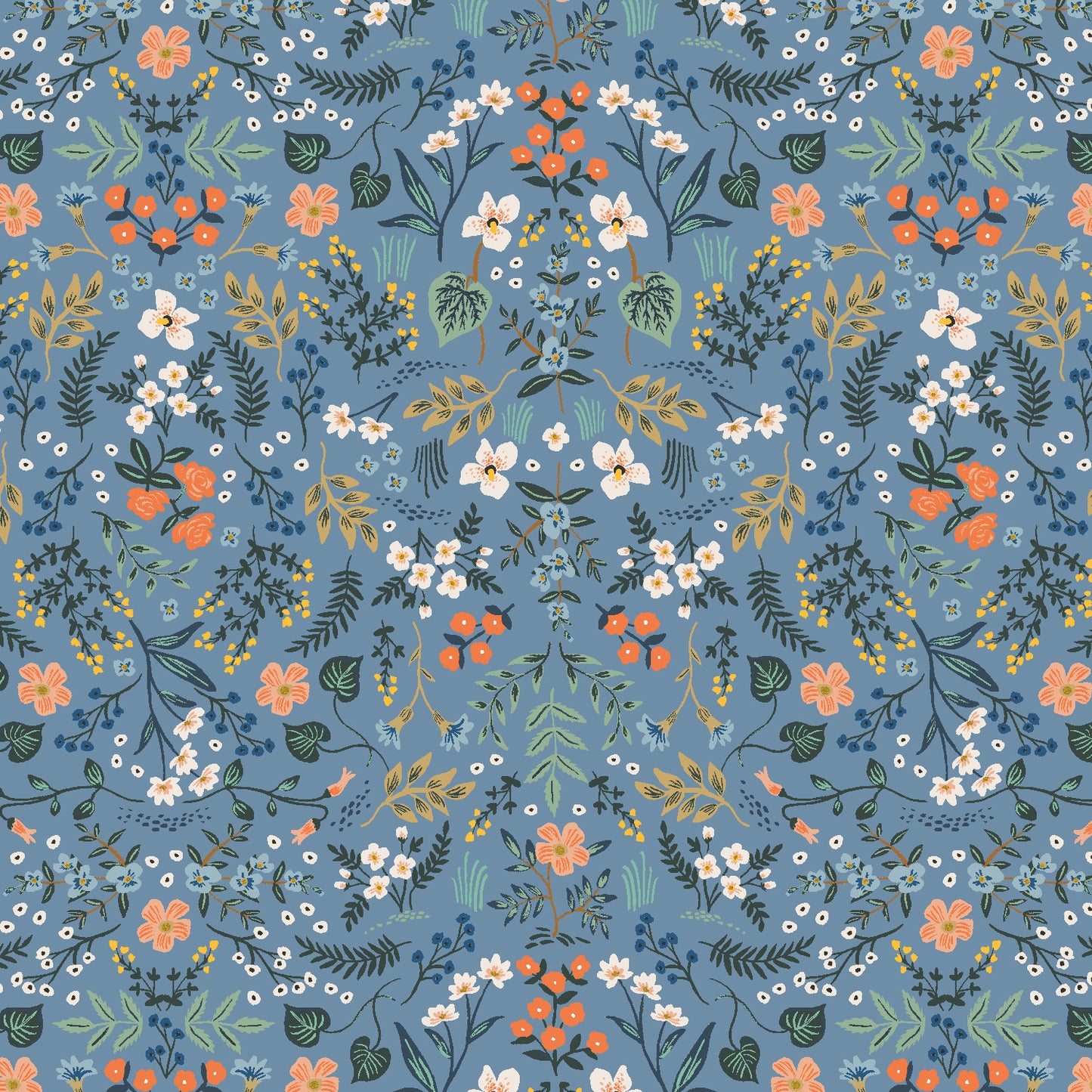 Wildwood in Blue | Metallic