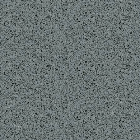 Garden Silhouette In Slate Gray