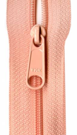 Closed Bottom 9" Zipper in Peach - Weave & Woven