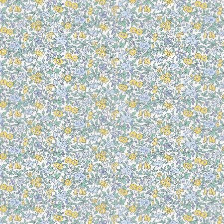 Forget Me Not Blossoms in Periwinkle - Weave & Woven