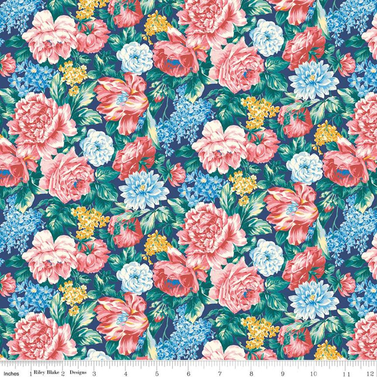 Wild Blooms in Red - Weave & Woven