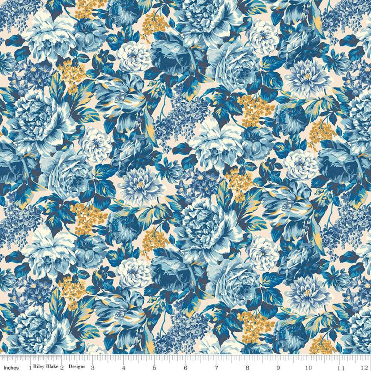 Wild Blooms in Blues - Weave & Woven