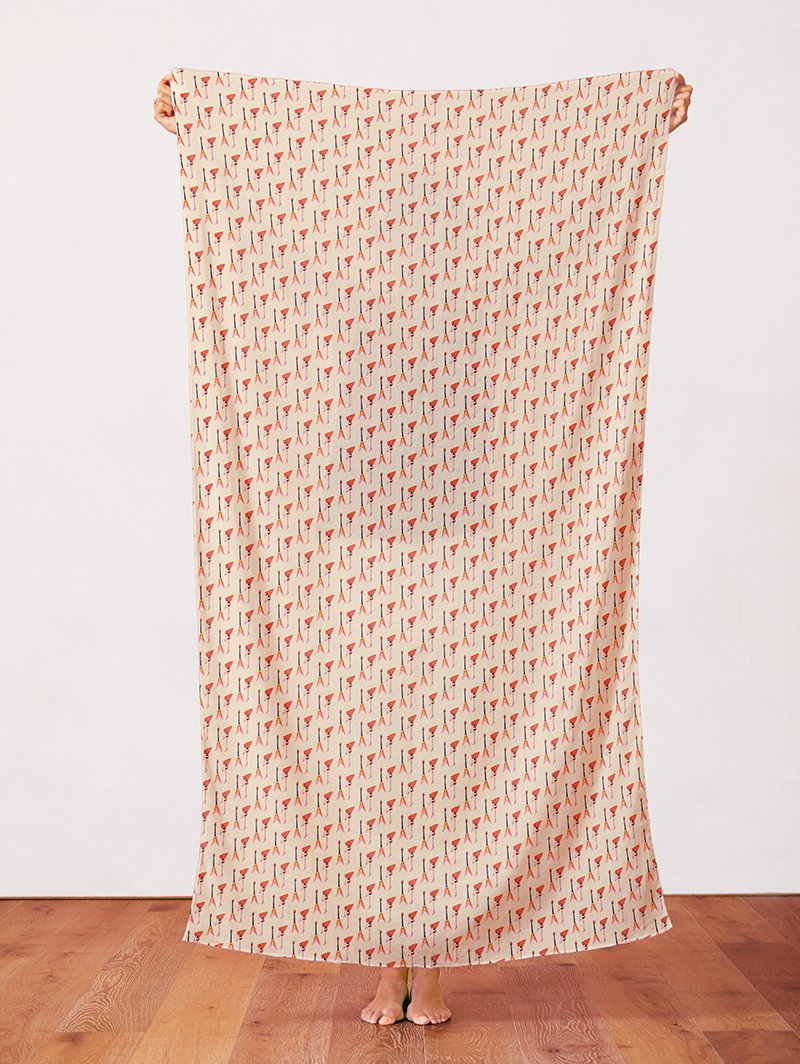Rock Out on Cream - Weave & Woven
