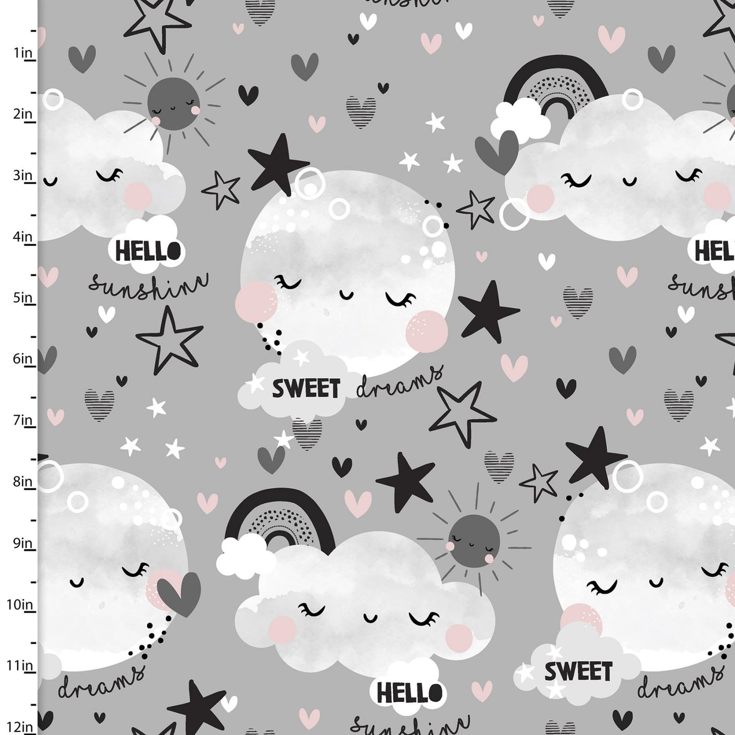 Sleeping Sky in Grey | Flannel - Weave & Woven