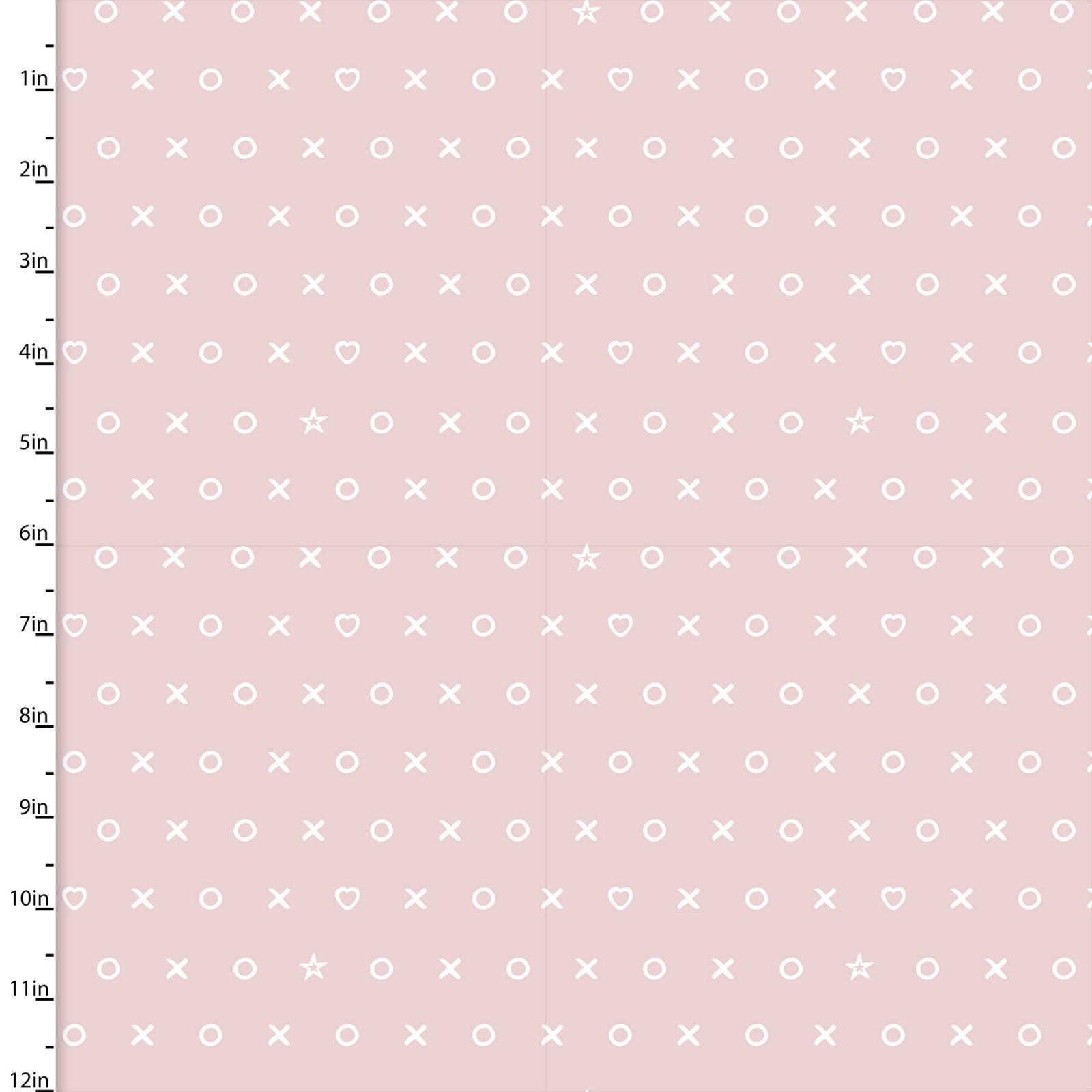 Hugs and Kisses on Soft Pink | Flannel - Weave & Woven