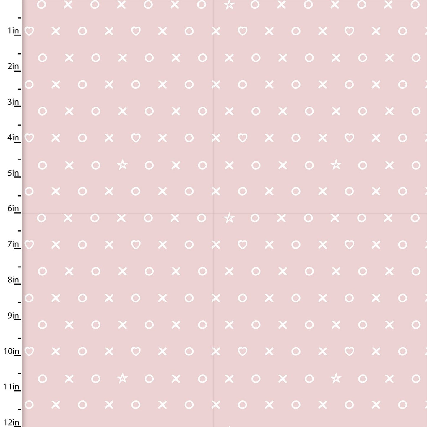 Hugs and Kisses on Soft Pink | Flannel - Weave & Woven