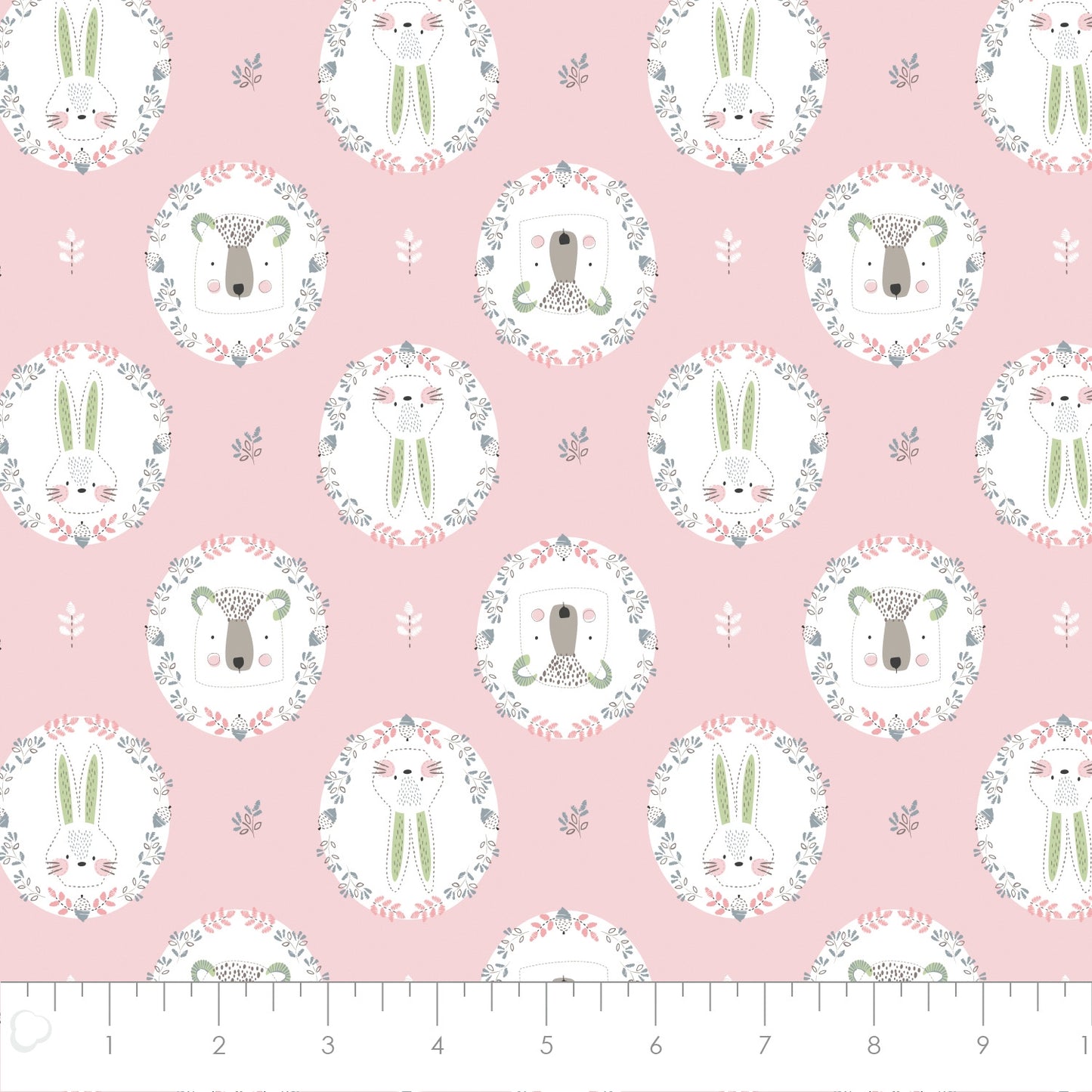 Flower Frames in Light Pink - Weave & Woven