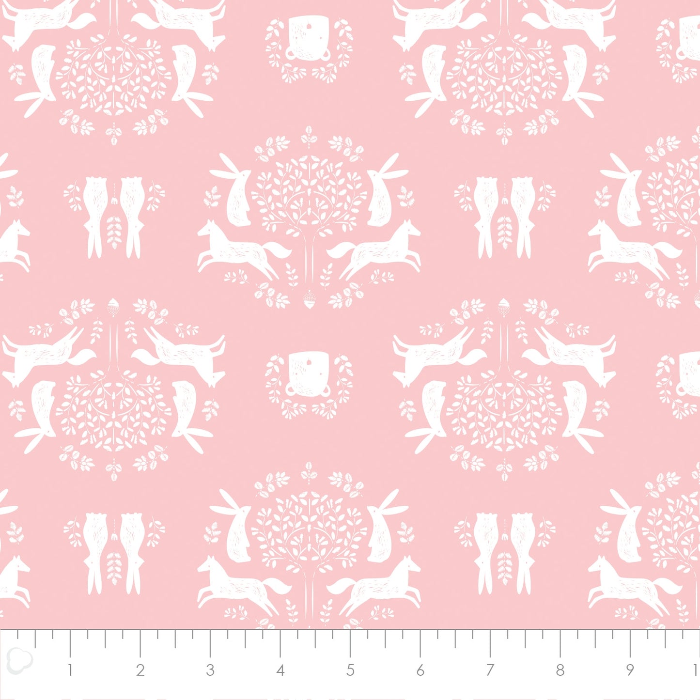 Friend Outlines in Pink - Weave & Woven
