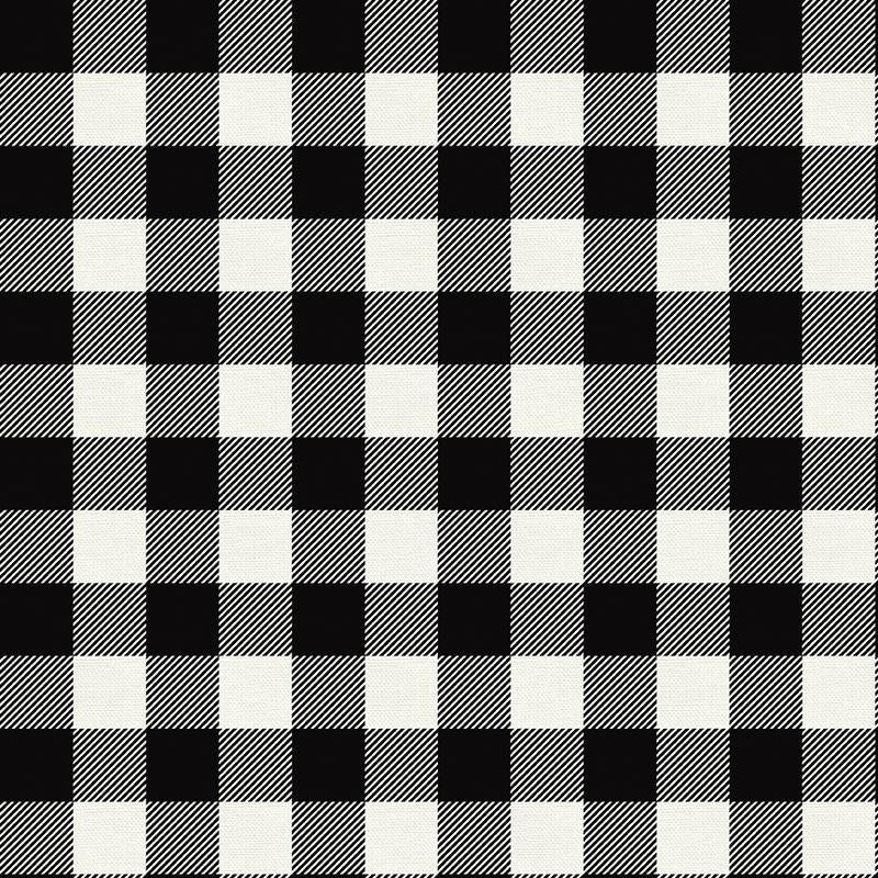 Black Buffalo Check - Weave & Woven