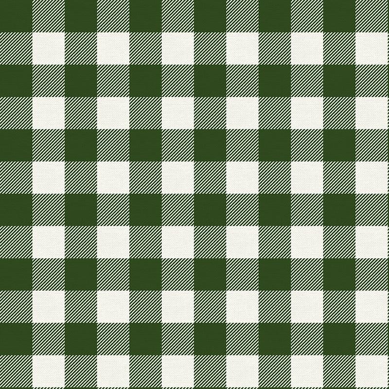 Forest Green Buffalo Check - Weave & Woven