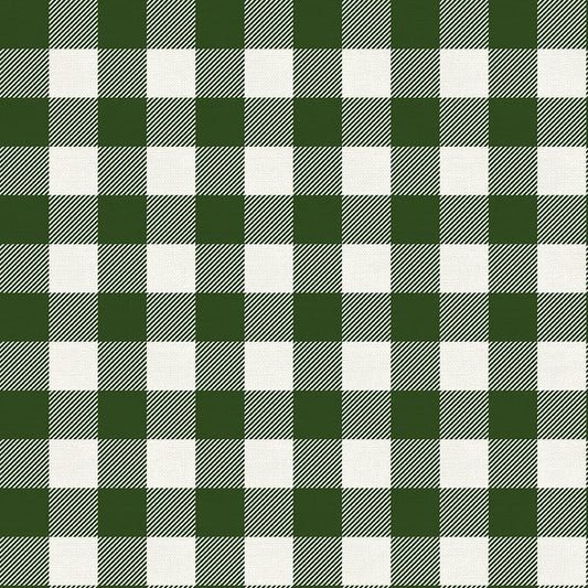 Forest Green Buffalo Check - Weave & Woven