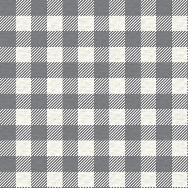 Grey Buffalo Check - Weave & Woven
