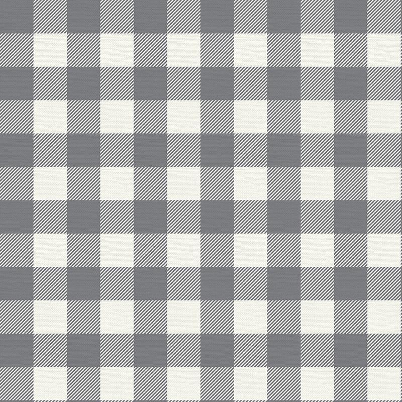 Grey Buffalo Check - Weave & Woven