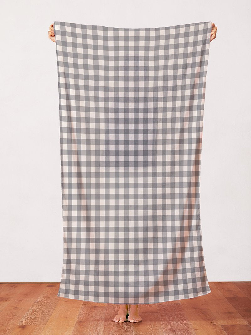 Grey Buffalo Check - Weave & Woven