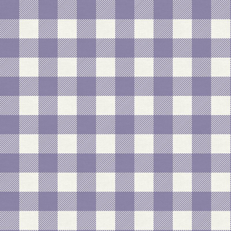 Periwinkle Buffalo Check - Weave & Woven