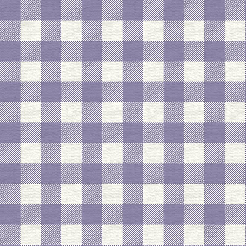 Periwinkle Buffalo Check - Weave & Woven