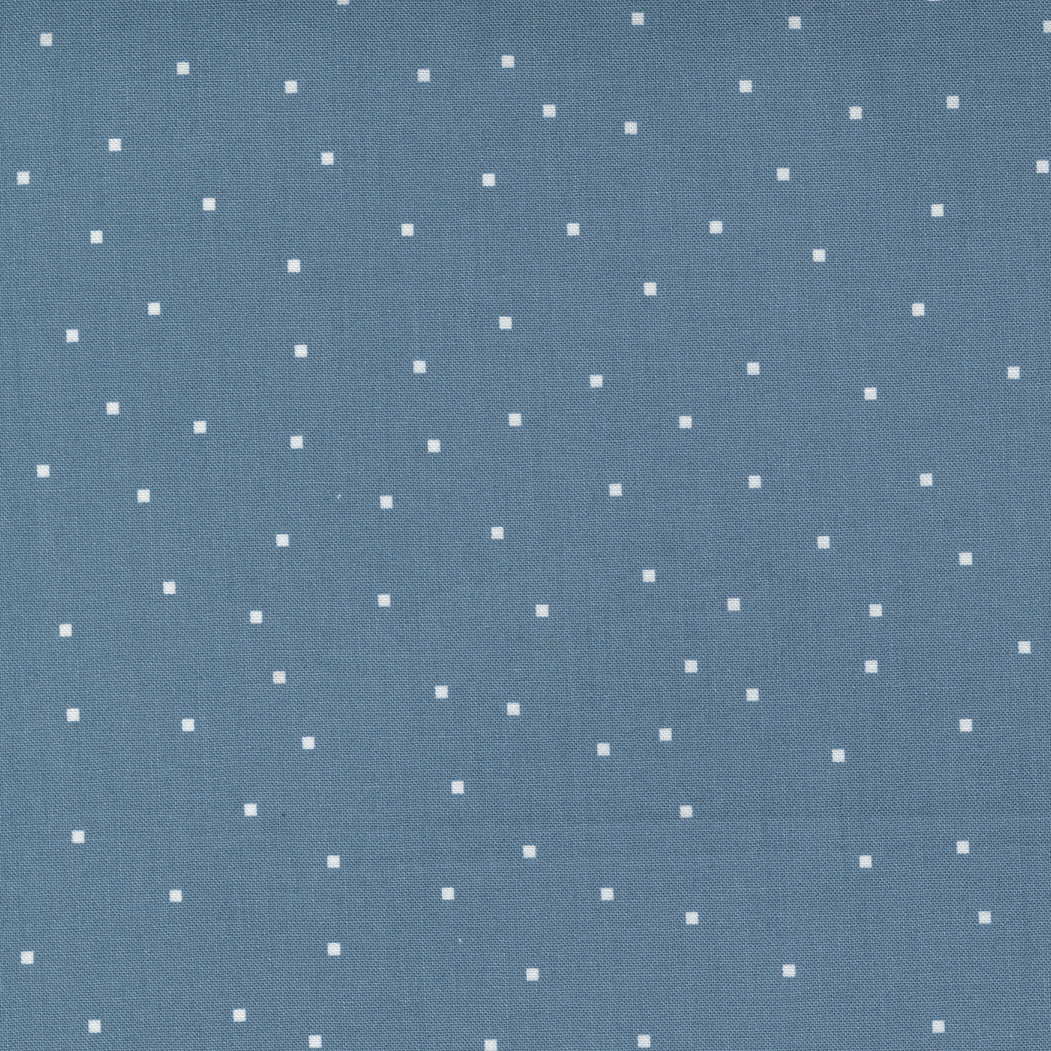 Meander Squares in Indigo - Weave & Woven