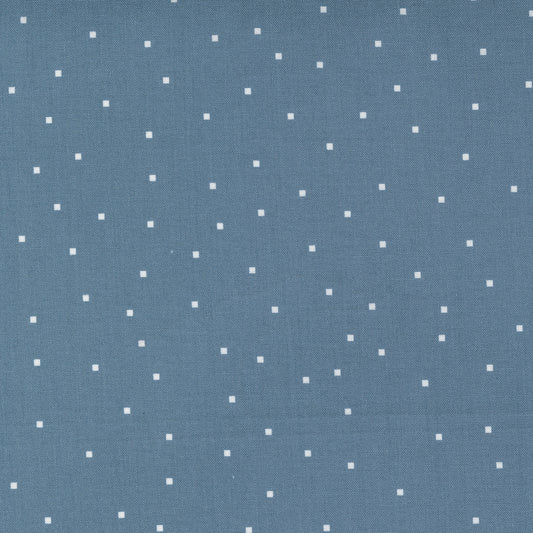 Meander Squares in Indigo - Weave & Woven