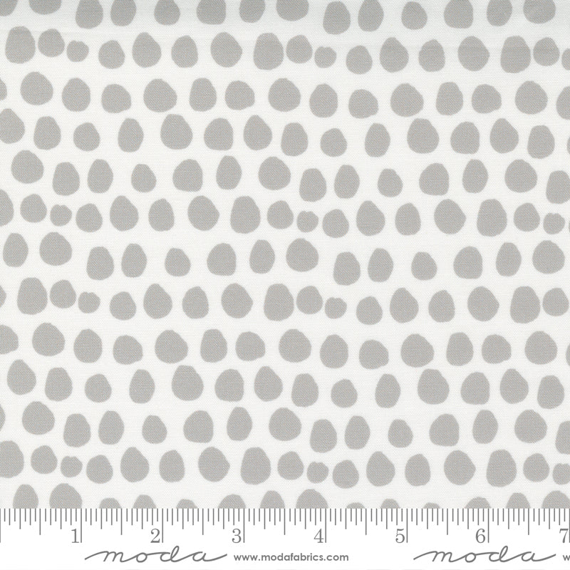 Duckling Dots on White - Weave & Woven