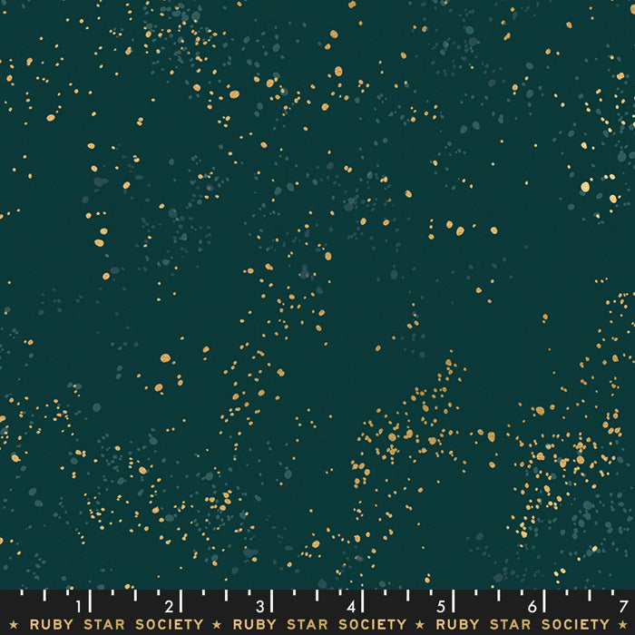 Speckled in Pine | Metallic Gold - Weave & Woven