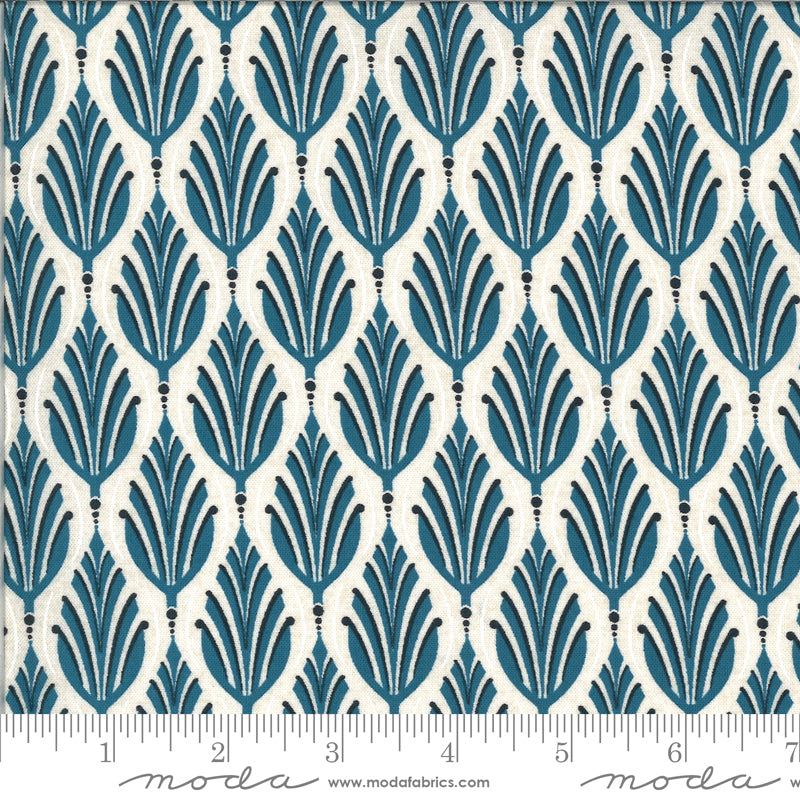 Leaves in Blueberry Buckle - Weave & Woven