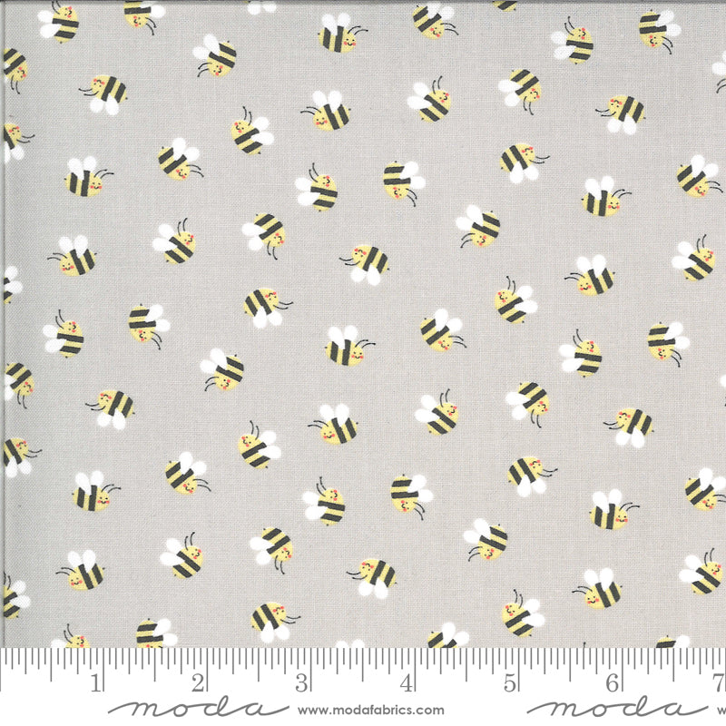 Bees in Cloudy - Weave & Woven